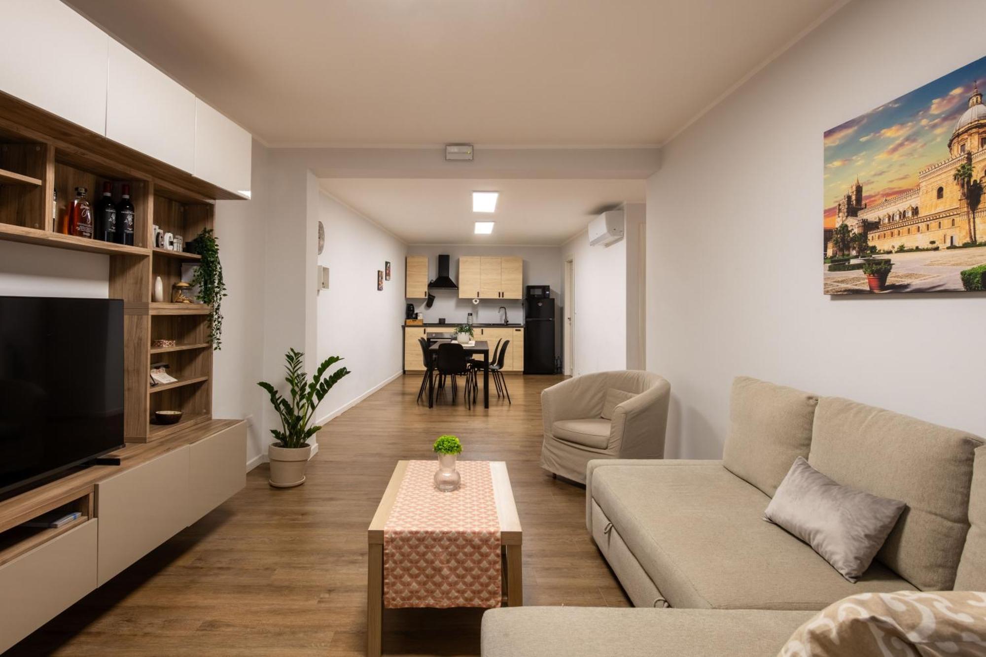 Villareale Flat - Palermo City Center Free Parking Dış mekan fotoğraf