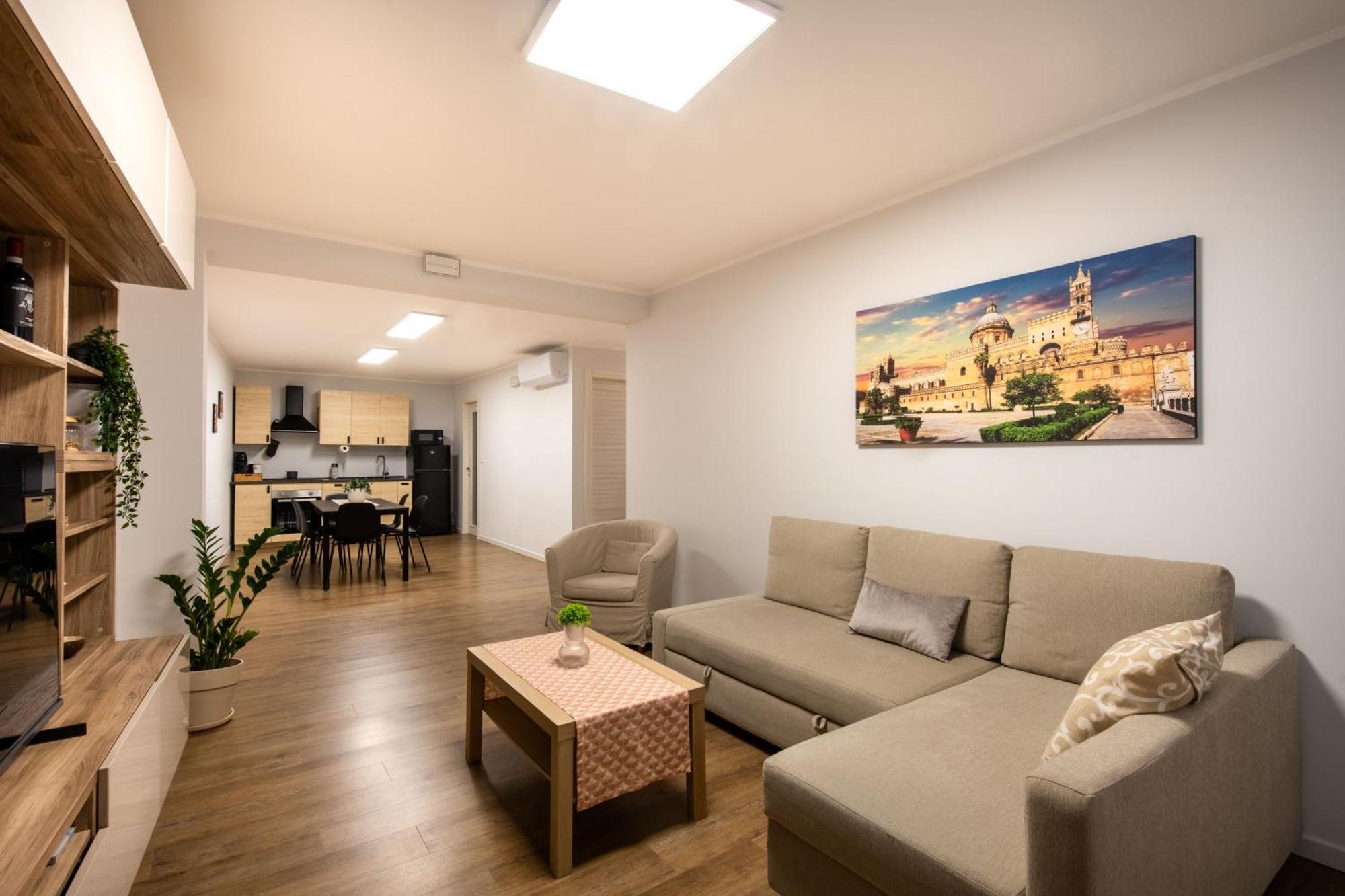 Villareale Flat - Palermo City Center Free Parking Dış mekan fotoğraf